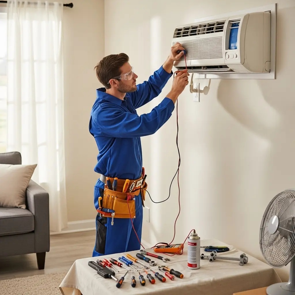 Kaynarca Ariston Ariston klima gaz dolumu ve bakım – Enerji verimliliği artırıldı. - Teknik servis örneği